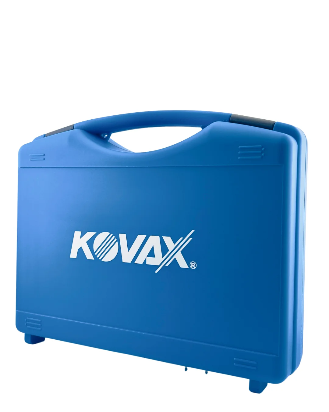Maletin de color azul con kit de lijado profesional para detailing