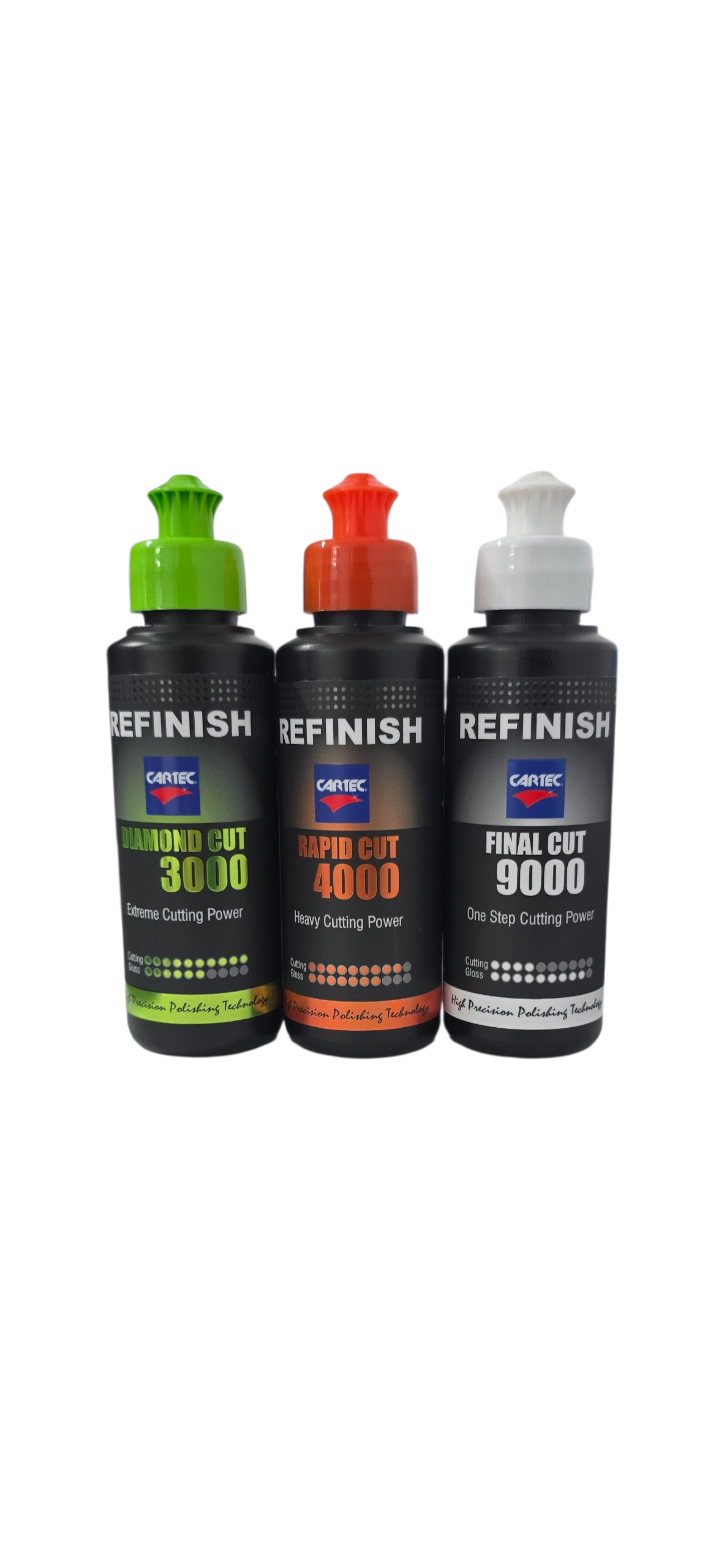 Kit Cartec Refinish 3000 · 4000 · 9000 150ml
