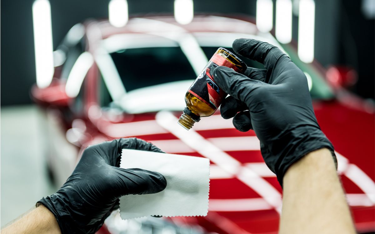 detailing exterior coche