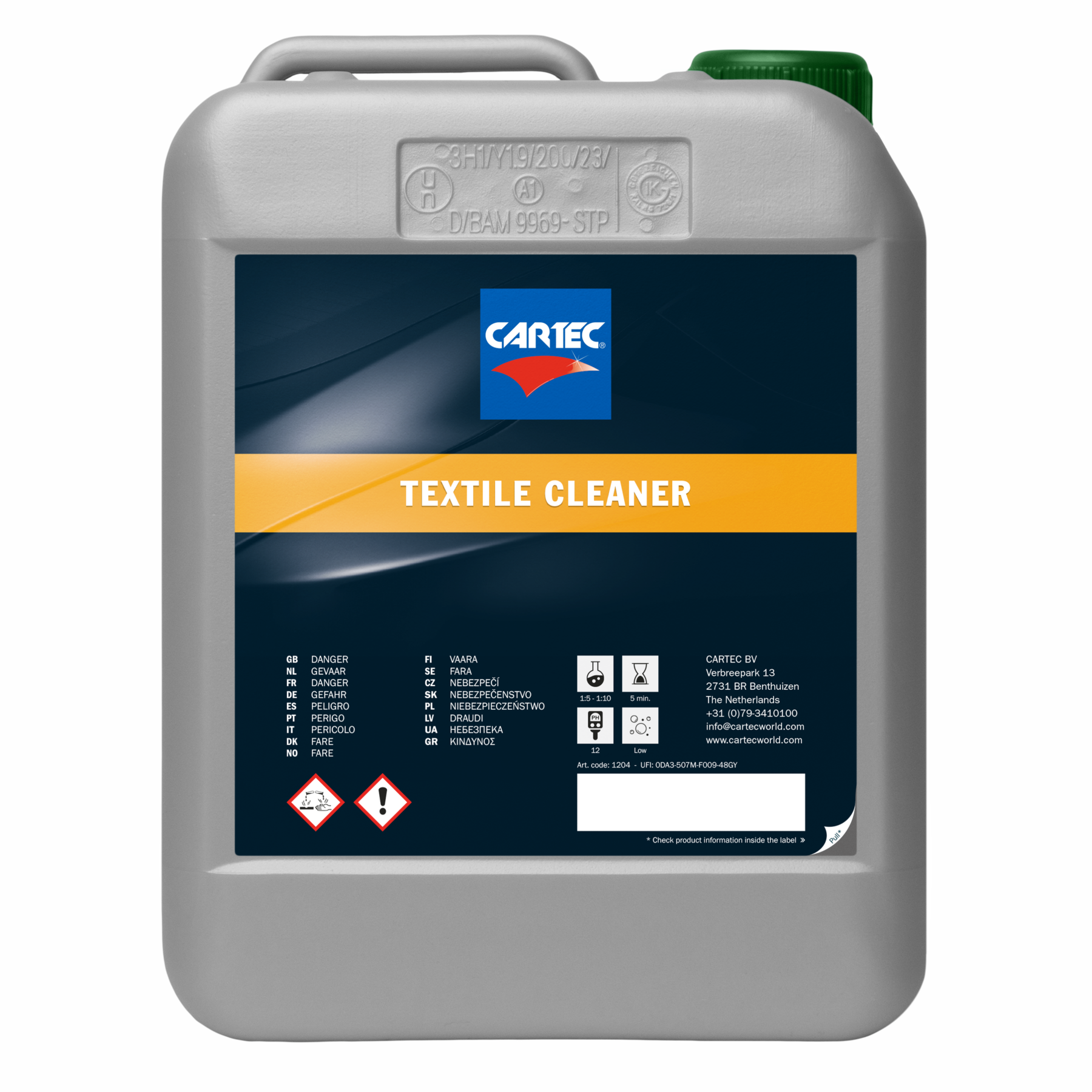1204-5 Textile Cleaner 5L
