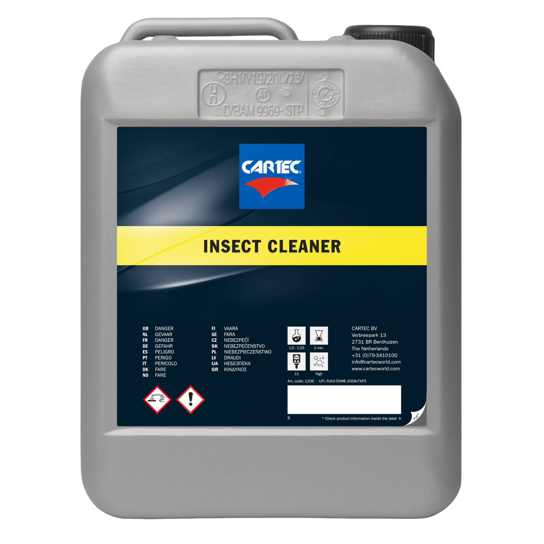 Insect Cleaner profesional para coche – elimina restos de insectos