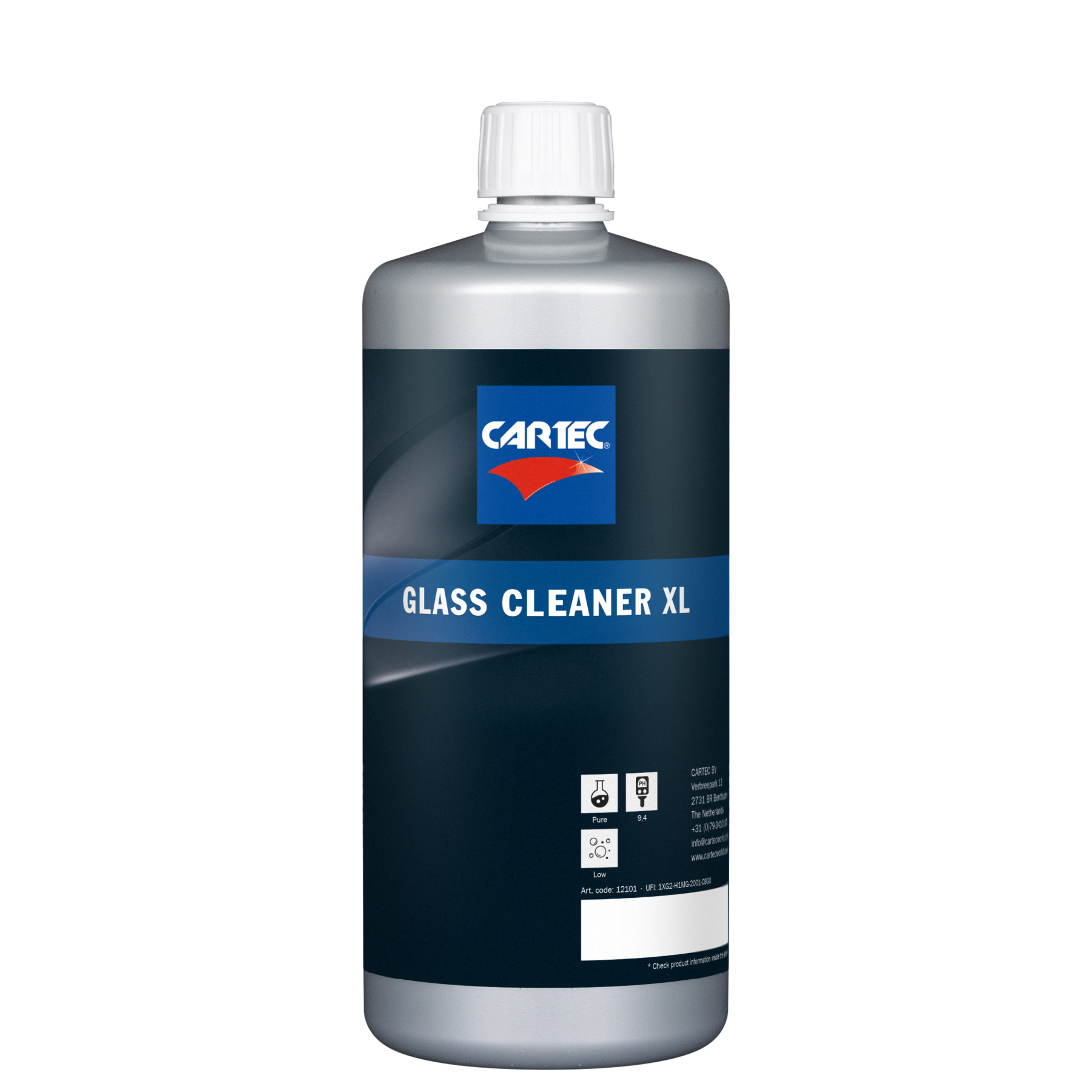 Limpia Cristales XL profesional para coche – acabado sin velos