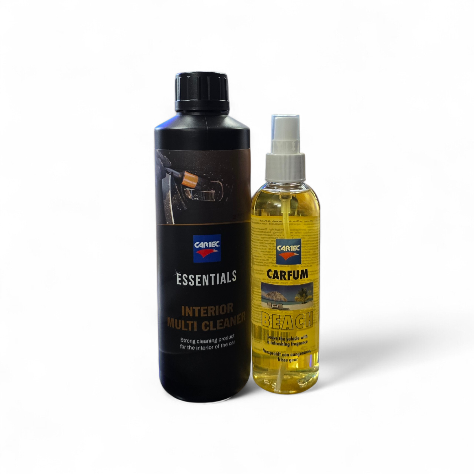 Pack Cartec Interior Multi Cleaner + Carfum Beach (500 ml + 200 ml)