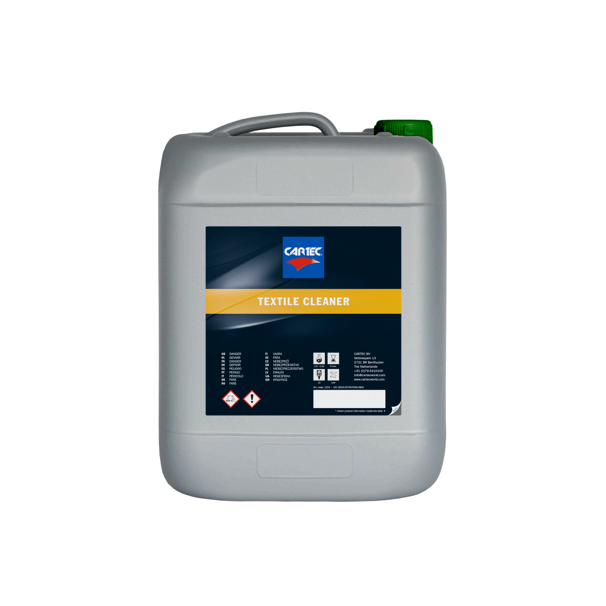 Cartec Textile Cleaner (Limpiador textil) 1L, 5L y 20L - vista alternativa 5