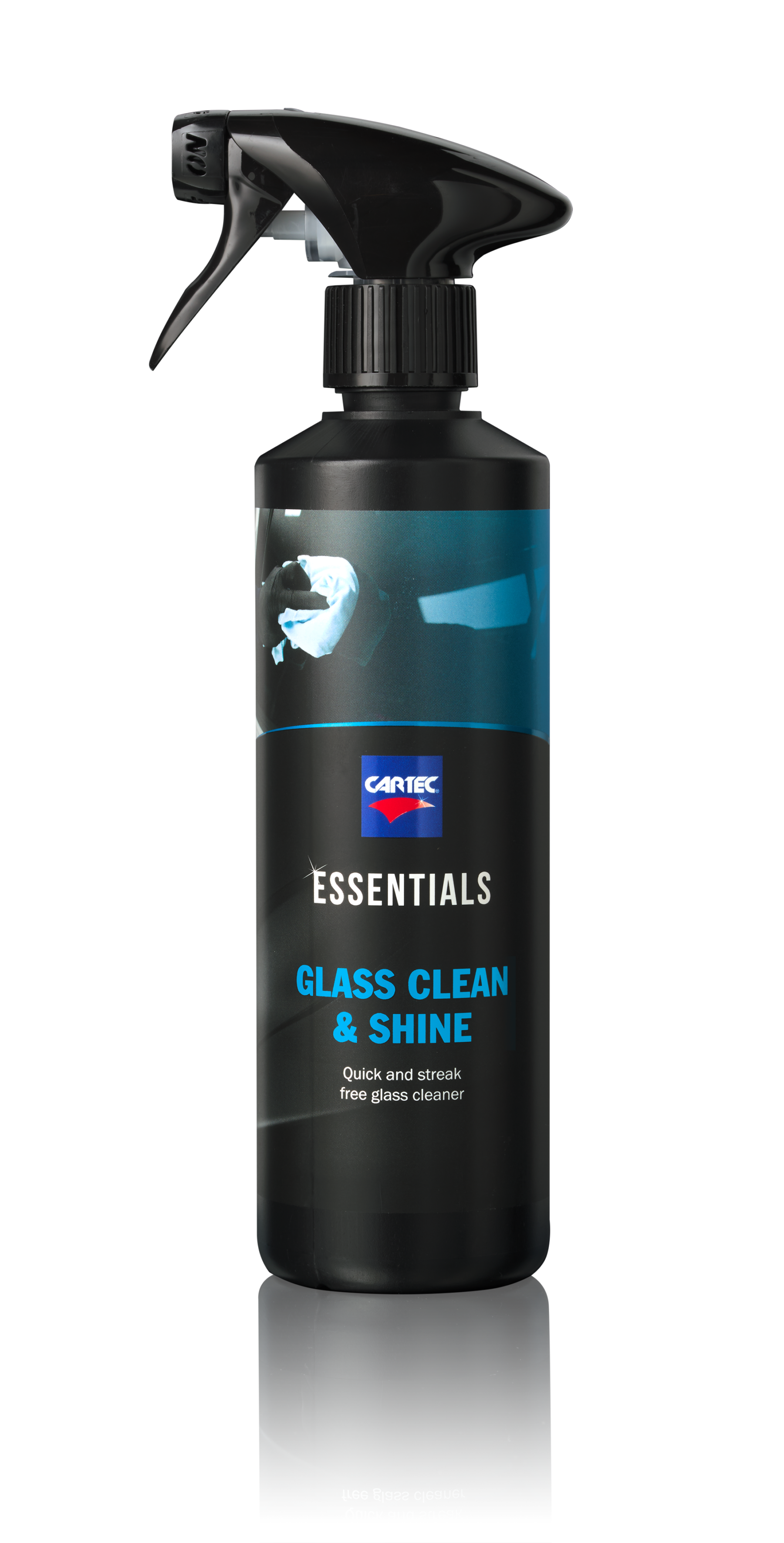 glass clean shine essentials 500ml limpiacristales coche sin marcas