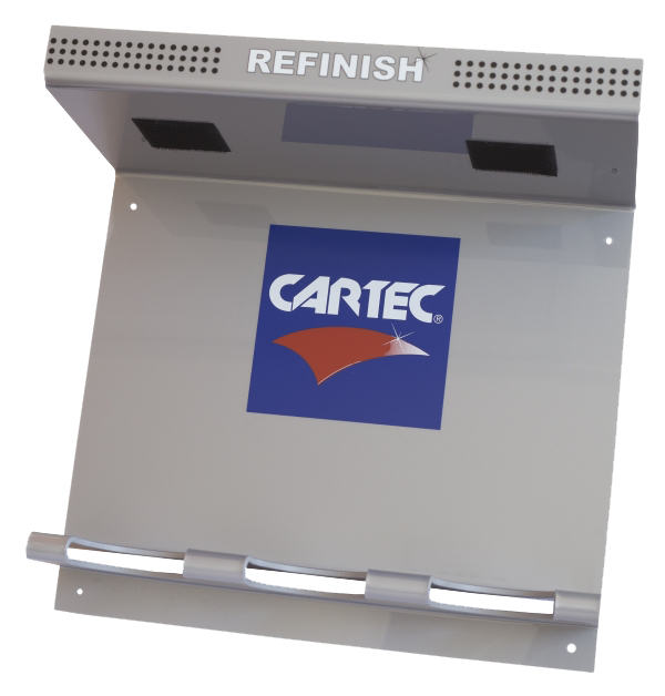 soporte esponjas pulido pared Cartec 3x1
