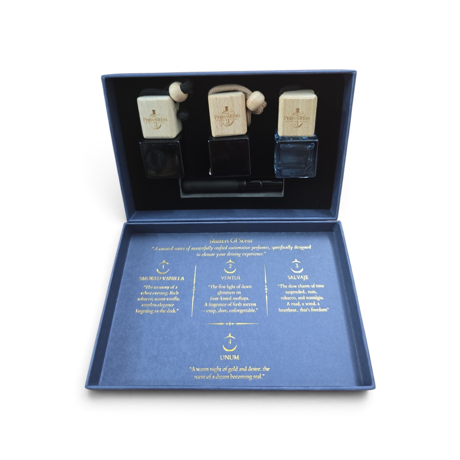 Pack 4 Perfumes para Coche 3Perfumeers · 4 × 8 ml